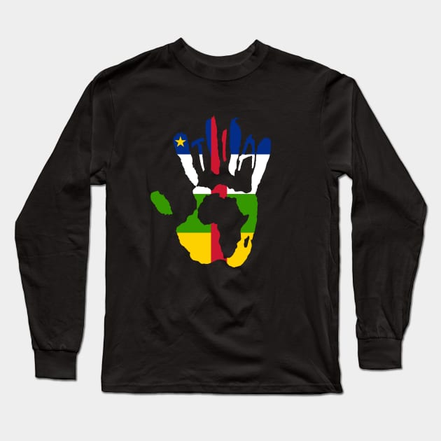 T.I.A Central African Republic Long Sleeve T-Shirt by This is Afrika - T.I.A